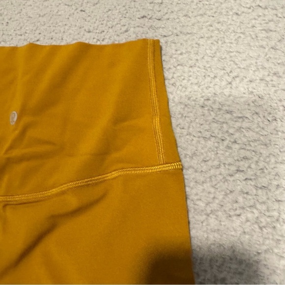 Lululemon Align Short 8" Color Gold Spice Size 2 - Picture 6 of 8